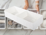 Underwear organiser socks drawer wardrobe liner dividers large