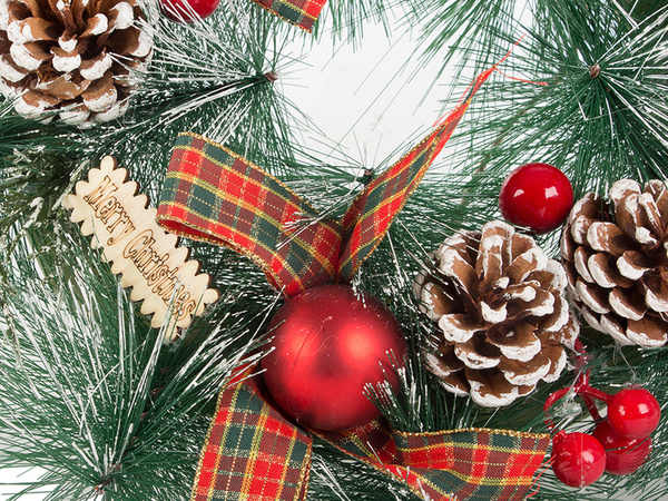 Božični okrasni venec dekoracija sten dekoracija vrat dekoracija božični okraski