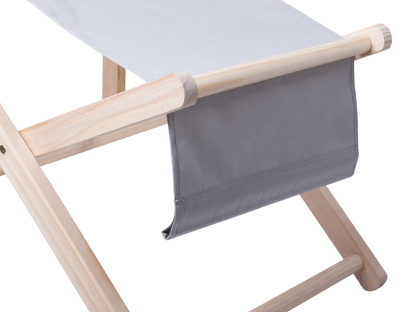 Chaise longue en bois chaise de plage chaise de jardin pliante coussin de plage