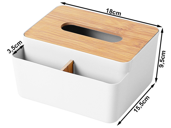 Tissue-box tissue-organizer-schale