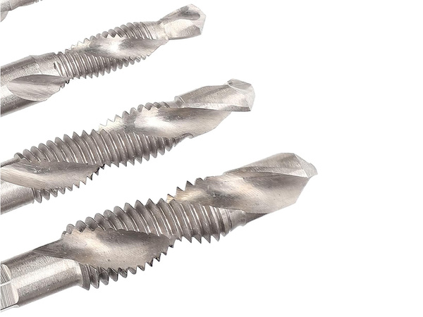 M3-10m šešiakampių sriegimo grąžtų rinkinys 6 vnt.