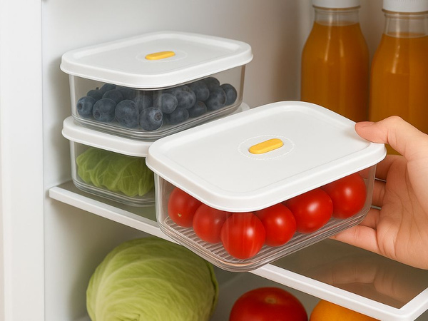 Boîte alimentaire avec couvercle hermétique organiseur de cuisine 600 ml