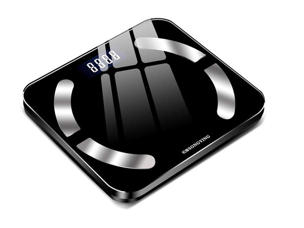 Analüütiline bluetooth vannitoa kaal 180kg klaasist