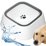 Floating water bowl for dog and cat 1l non-splashing slow drinker