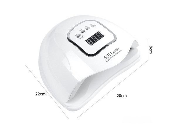 Nagų lempa 46 vadovaujama uv 150w hibridams geliams stipri saulė x5 max lcd