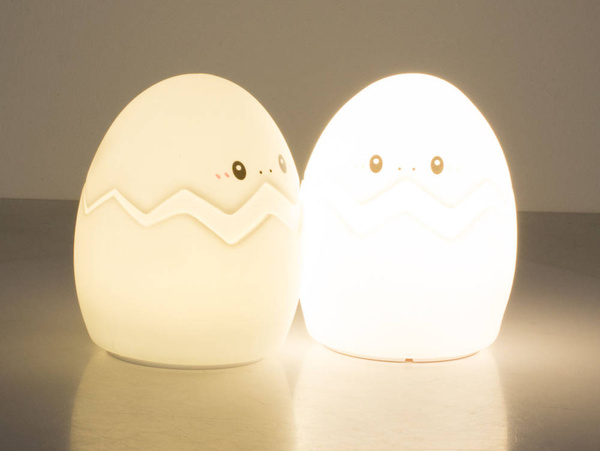 Vedl noční světlo pro děti rgb vejce dotek