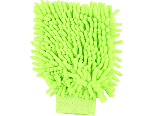 Rokavica iz mikrovlaken za čiščenje avtopralnice na roki