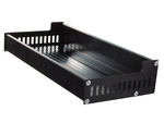 Wall-mounted kitchen shelf for spices