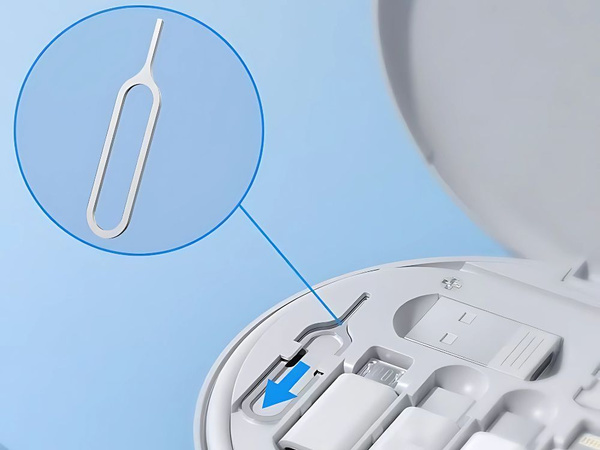 5-in-1 adapteru komplekts usb-c micro usb a tipa telefonam atakā