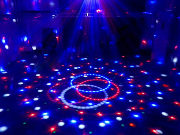 Boule disco led mp3 projecteur usb bluetooth