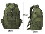 RUCSAC MILITAR TACTIC SUPRAVIEȚUIRE MILITARĂ DRUMEȚII TREKKING 30L