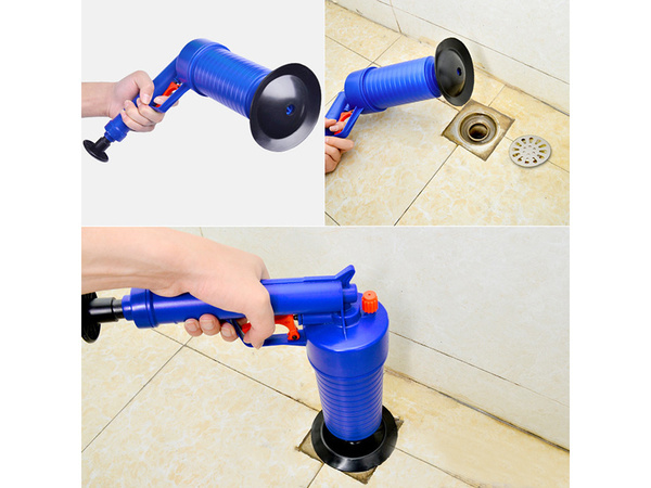 Pistolet déboucheur de canalisation taupe poussoir wc
