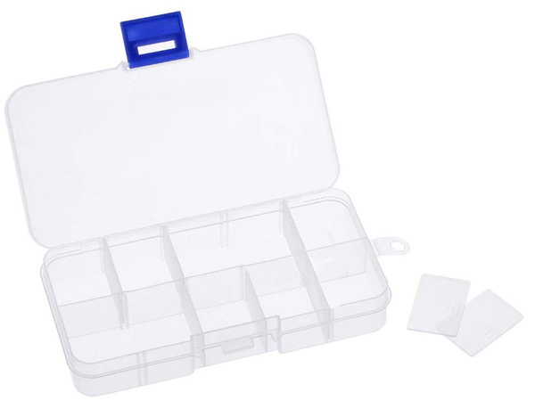 Screw organiser container 10 compartments