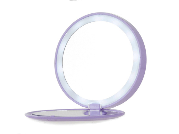 Miroir de maquillage cosmétique éclairé par led