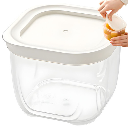 Lebensmittelbehälter mit deckel hermetischer organiser für die küche 500 ml 0,5 l