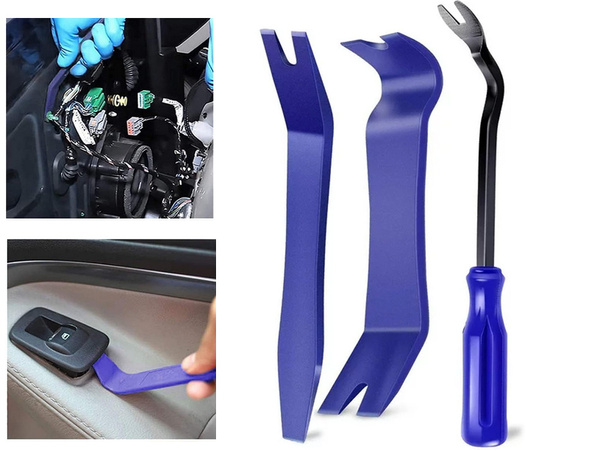 Sada stahováků na čalounění otvírače páky klíče kryt 11 kusů