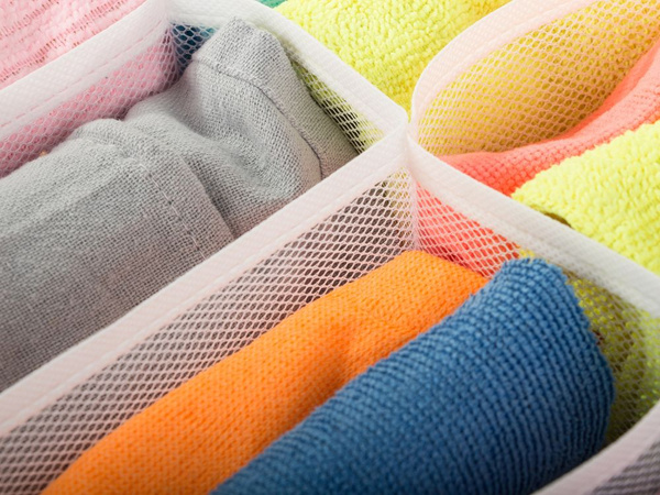 Unterwäsche-organizer für kleiderschrank-schublade 8 fächer