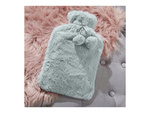 Plush rubber thermofor warmer large in cover soft fur