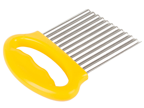 Cuchillo ondulado para chips cortador de verduras