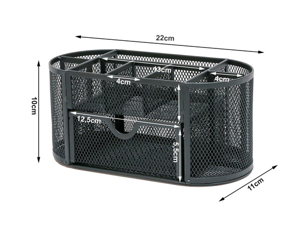 Schreibtisch-organizer 8 fächer schublade schrank regale büro metall