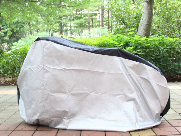 Protective water-resistant bike cover 200x110 cm solid