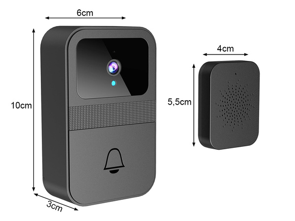 Interphone vidéo sans fil vidéo wifi pour portail application