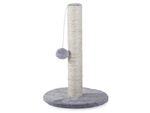 Cat scratcher cat post ball toy