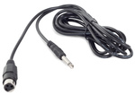 Microfon dinamic profesional cu fir pentru karaoke