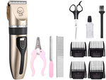 Cordless dog and pet clippers professional set