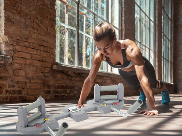Bord exercițiu push-up-uri platformă push-up-uri cronometru multifuncțional