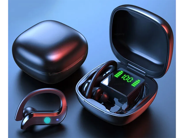 Auriculares deportivos inalámbricos bluetooth para entrenamiento de running on-ear