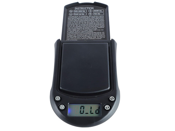 Waga kieszonkowa jubilerska 500g/0,1g precyzyjna gramowa elektroniczna