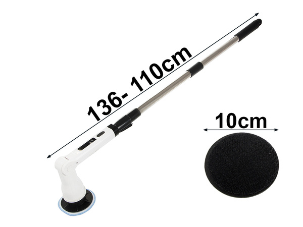 Electric rotating brush for cleaning tiles mop set cordless