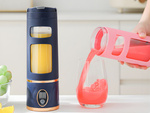 Licuadora de vaso portátil taza mixer eléctrico usb 8 cuchillas smoothie