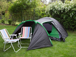 Tente tourisme 3 personnes 2 entrées moustiquaire camping impermeable