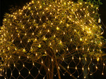 Fény képernyő függöny 100 led karácsonyi fények kültéri fehér meleg 1x2m