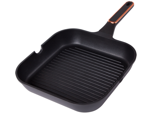 Sartén grill inducción antiadherente 28cm