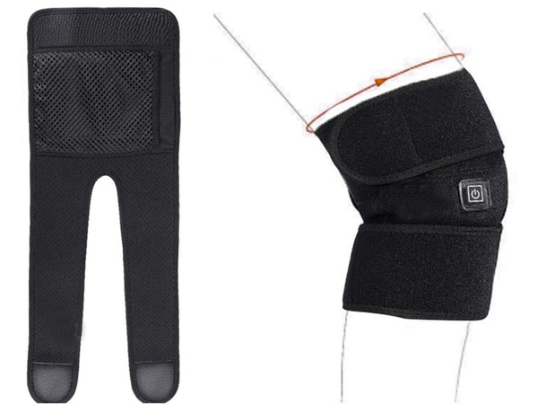 Genouillère chauffante massage vibrant massage chauffant 3 modes