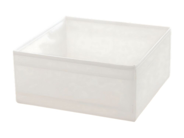 Organizador textil ropa zapatos cajon blanco
