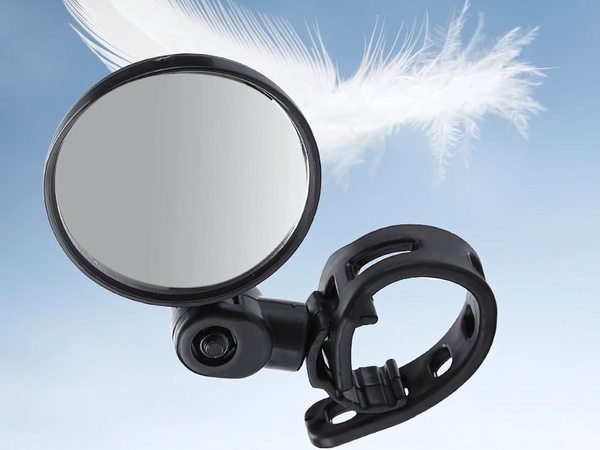 Handlebar mirror for bicycle handlebars convex retro 360