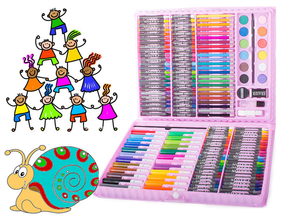 Набор для рисования artist's set painting case 168 шт.