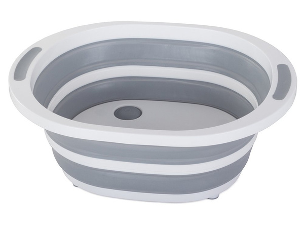 Silikona saliekamais trauks ar izlietni izlietnes dēlis