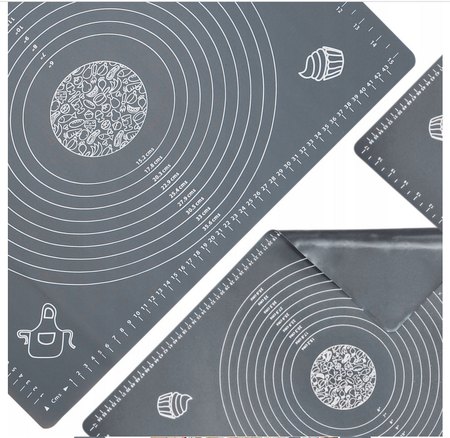 DOUGH MAT 50X70 GRAY (100)