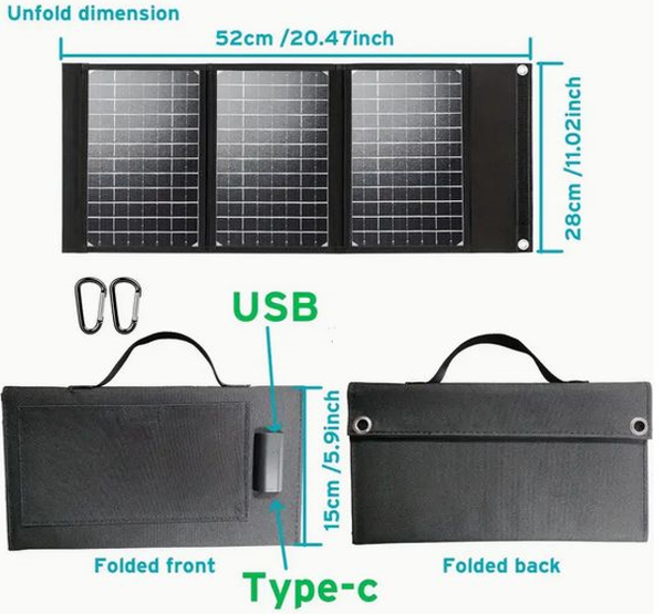 ПОРТАТИВНАЯ СОЛНЕЧНАЯ ПАНЕЛЬ (27)