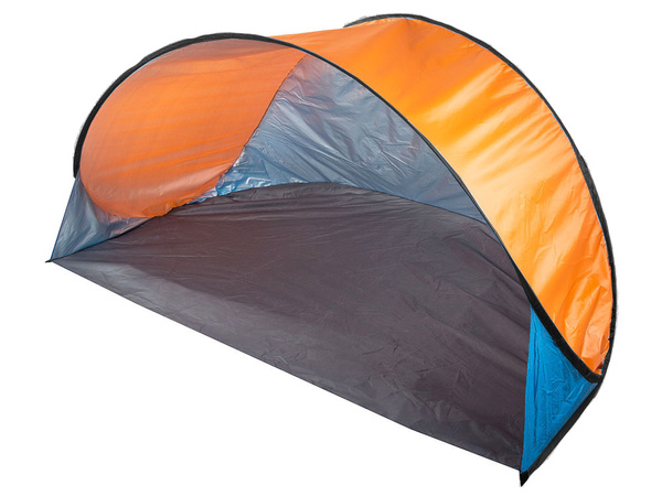 Tente de plage pliante uv auto-pliante avec couverture grand écran