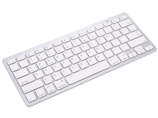 Brezžična tipkovnica bluetooth za pc ipad mac majhna tanka nizkoprofilna