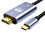 USB-C HDMI KÁBELOVÝ ADAPTÉR HUB USB TYP C NA HDMI 4K 180 cm