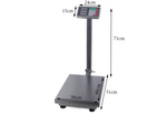 Elektronické skladovací váhy 100kg lcd