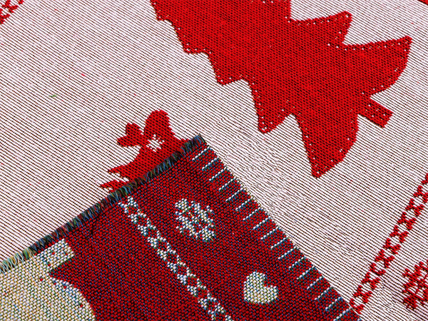 Chemin de table de noël nappe de noël veille de noël