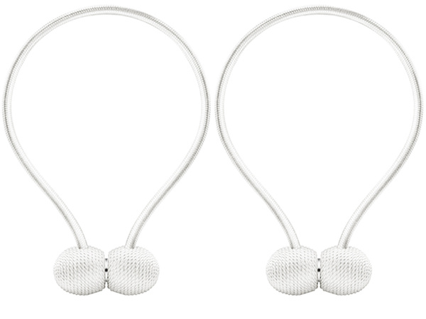 Clips decorativos para cortinas con fuerza magnética